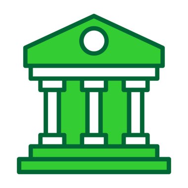 banka oluşturma vektör illüstrasyonu