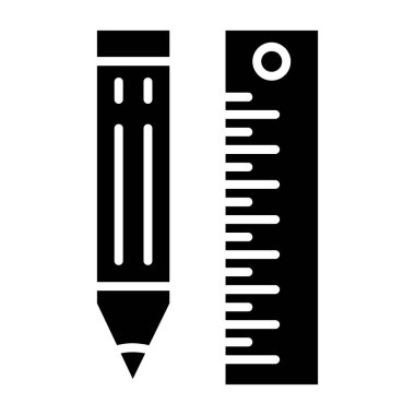 Bir okul yöneticisinin vektör simgesi. vektör illüstrasyonu
