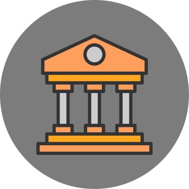 Vektör Bankası Simgesi illüstrasyonu