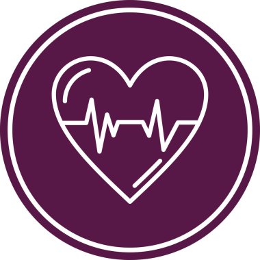 Vektör Kalp Simgesi illüstrasyonu