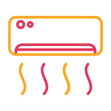 sıcak sosis simgesi vektör çizimi