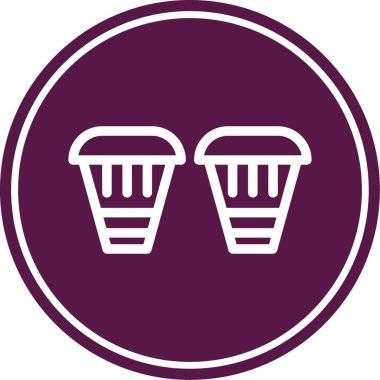 Modern b 'nin vektör illüstrasyonu eksik simgesi