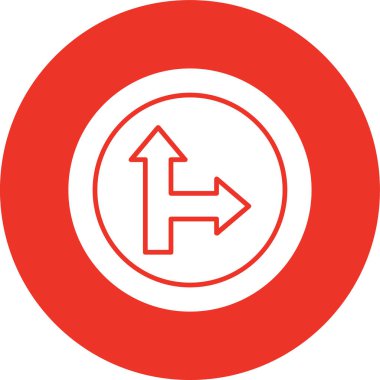 ok simgesinin vektör illüstrasyonu