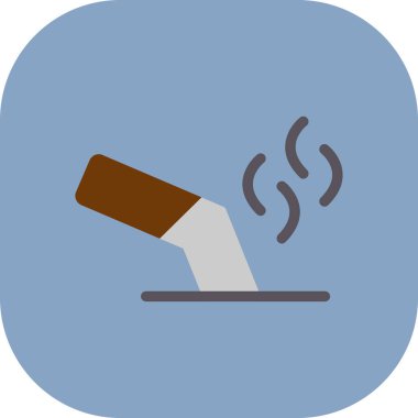 Bir sigaranın vektör illüstrasyonu