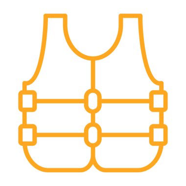 spor ve fitness simgesi, satır biçimi