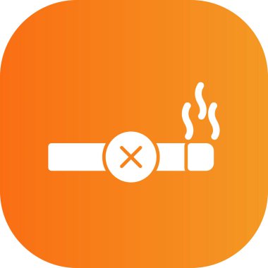 sigara ikonu vektör illüstrasyonu