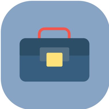 iş çantası vektör illüstrasyonu