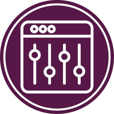 Modern b 'nin vektör illüstrasyonu eksik simgesi