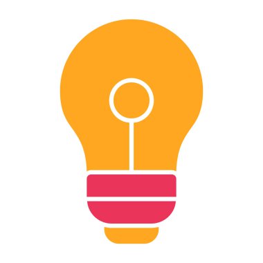 Ampul Ağı simgesi, vektör illüstrasyonu