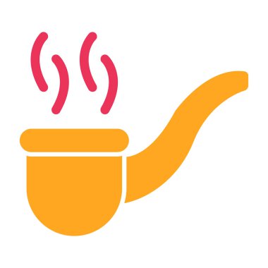 sıcak çay simgesi, vektör illüstrasyonu