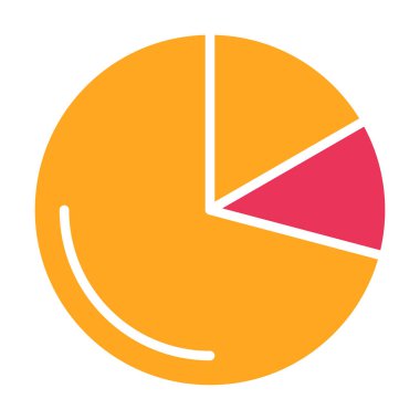 pasta grafiği renkli simge