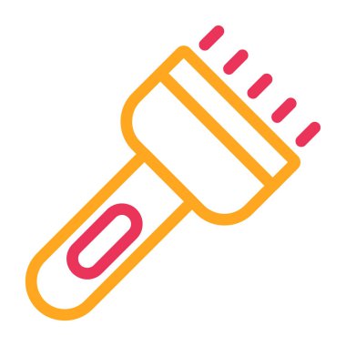 Çizgi film simgesinin vektör çizimi