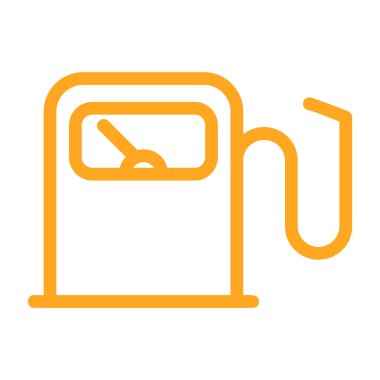 elektrik dolgu ikonu vektör illüstrasyonu