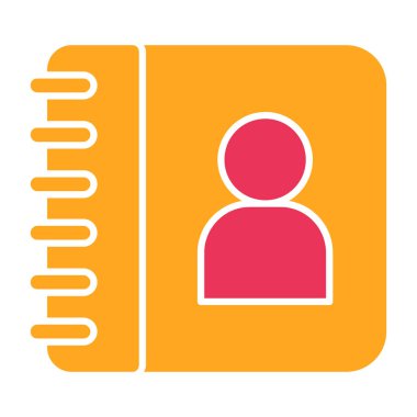 kullanıcı vektörü renk çizgisi simgesi