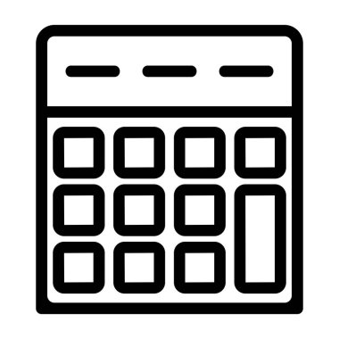 muhasebe hesaplama simgesi, özet biçimi