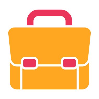 evrak çantası ikonu vektör illüstrasyonu