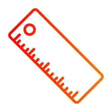 cetvelin vektör çizimi