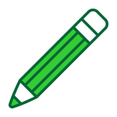 Kalem simgesi, vektör illüstrasyonu