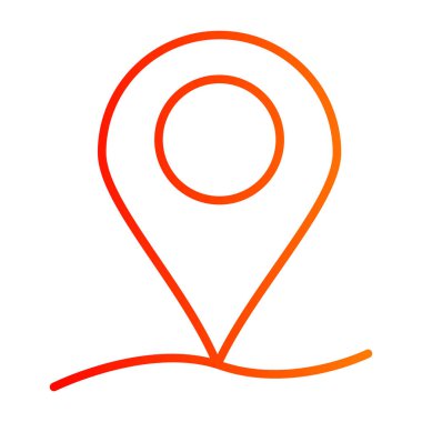 Harita işaretçi işareti simgesi