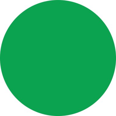 Çember simgesi, vektör illüstrasyonu