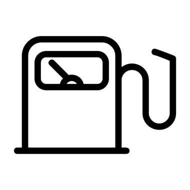 Yakıt pompası ikonu, vektör tasarımı