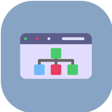 Web renk tasarım simgesi geliştirme için