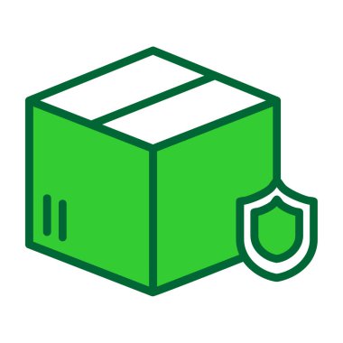 kutu simgesi vektör illüstrasyonu