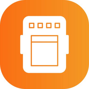 Mutfak simgesinin vektör çizimi