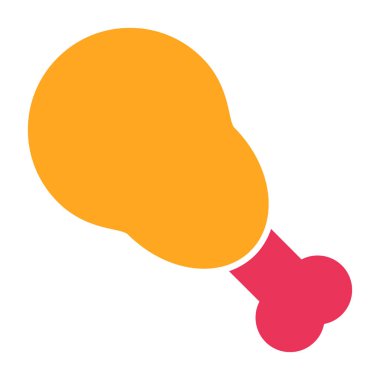 Balon düz vektör simgesi