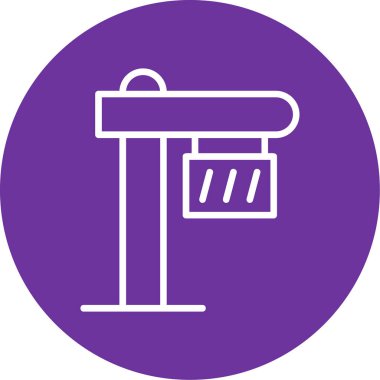 Modern b 'nin vektör illüstrasyonu eksik simgesi