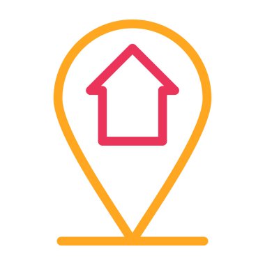 Harita işaretleyici vektör illüstrasyonuName