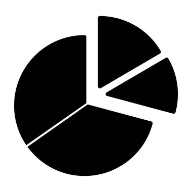 pasta grafik simgesini, basit vektör çizim