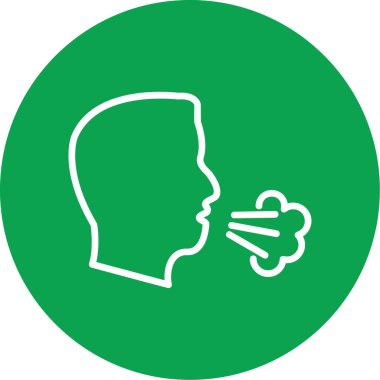 Konuşma balonu olan adam