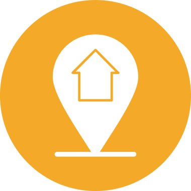 İşaretçi. Web simgesi basit illüstrasyon