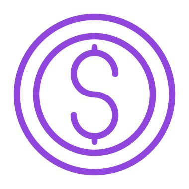 Yuvarlak noktalı bir harfin vektör çizimi