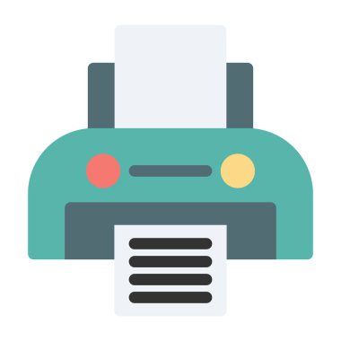 otomatik servis renkli vektör simgesi