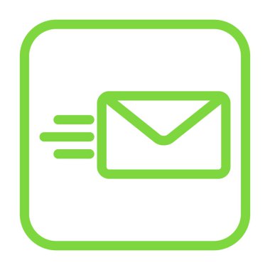 E- posta simgesi vektör illüstrasyonu