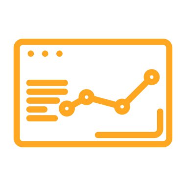 seo modern simgesinin vektör illüstrasyonu