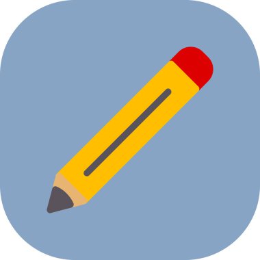 Kalem renkli vektör simgesi