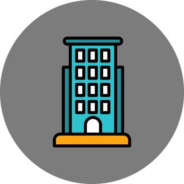 ikon vektörü oluşturuyorum. düz resimleme