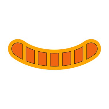 izole edilmiş renkli hokey başlığı ikonu. vektör çizimi tasarımı