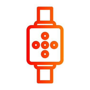 izle simge vektör illüstrasyonu