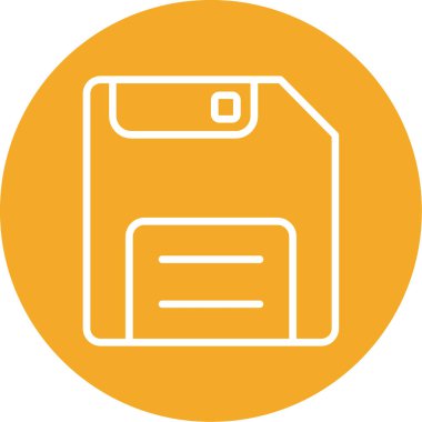 Dosya. Web simgesi basit illüstrasyon