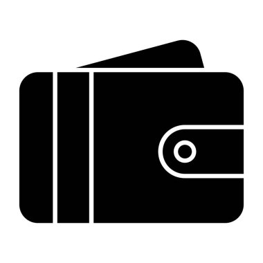 m-cüzdan simge vektör çizim