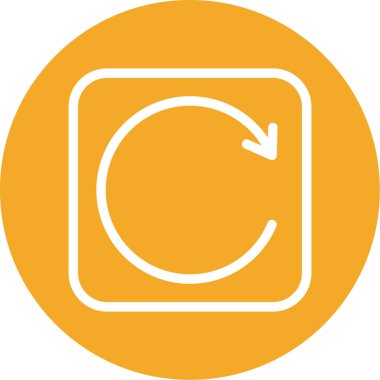 ok simgesinin vektör illüstrasyonu