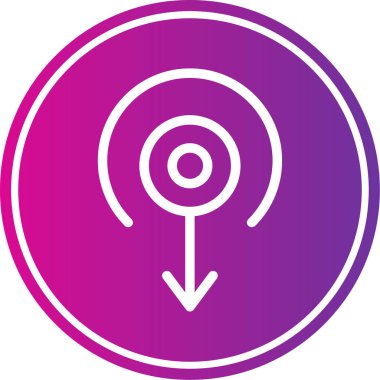 ok simgesinin vektör illüstrasyonu