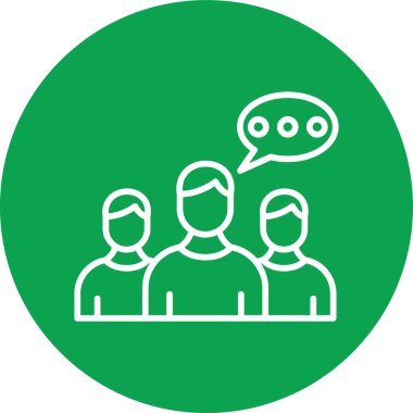 insanlar simge vektör illüstrasyonu