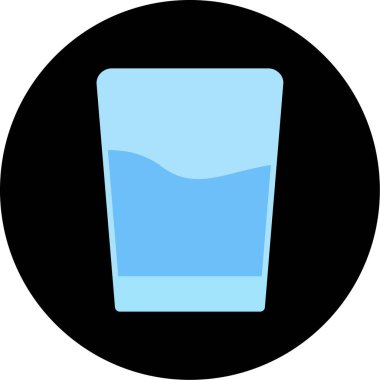 taslak biçiminde cam içki ikonu iç