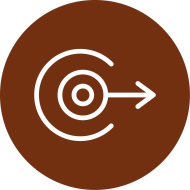 Ok Simgesi Vektör İllüstrasyon Tasarımı