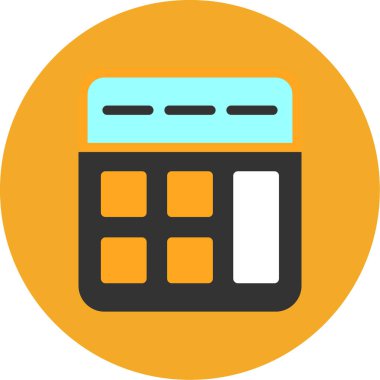 alışveriş simgesi vektör illüstrasyonu